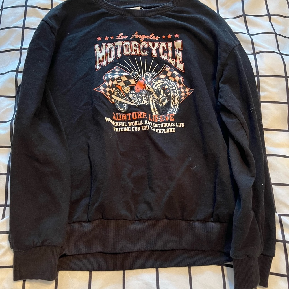 Motorcycle sweatshirt